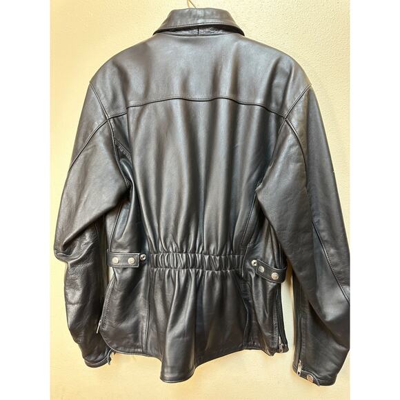 Joe Rocket Women’s Leather Motorcycle Jacket – Size XL – Heavy Duty Cruiser - Picture 2 of 14